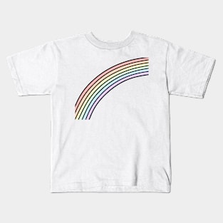 Pastel Rainbow Kids T-Shirt